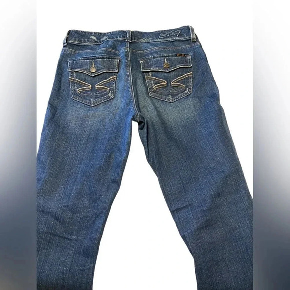Seven7 Flare Leg Jeans - Picture 6 of 11